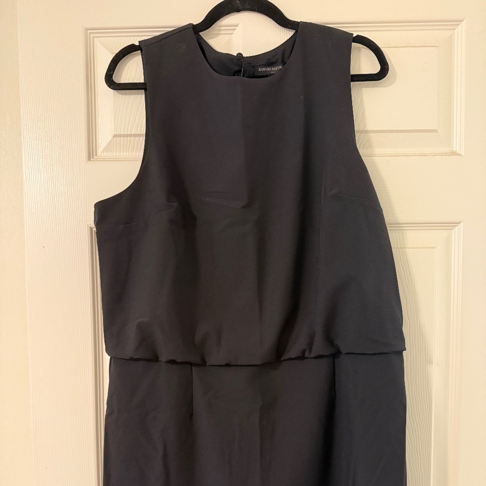 Banana Republic Black Sleeveless Dress